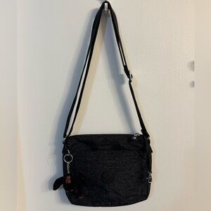 Kipling “Sebastian” Crossbody Bag – Black Noir